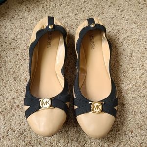 Michael kors Ballet Flats 9 Black Nude